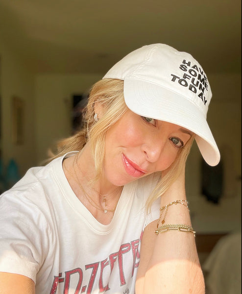 White Baseball Cap