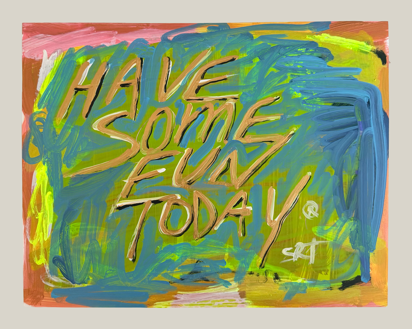 HSFT No. 12 — Untitled (Blue & Gold), 2026