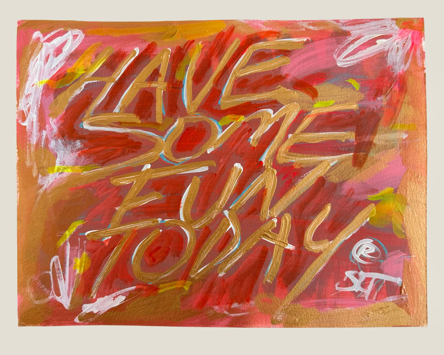 HSFT No. 14 — Untitled (Coral & Pink), 2026