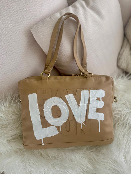 Drippy LOVE Elsie Bag by Stephanie Rado Taormina