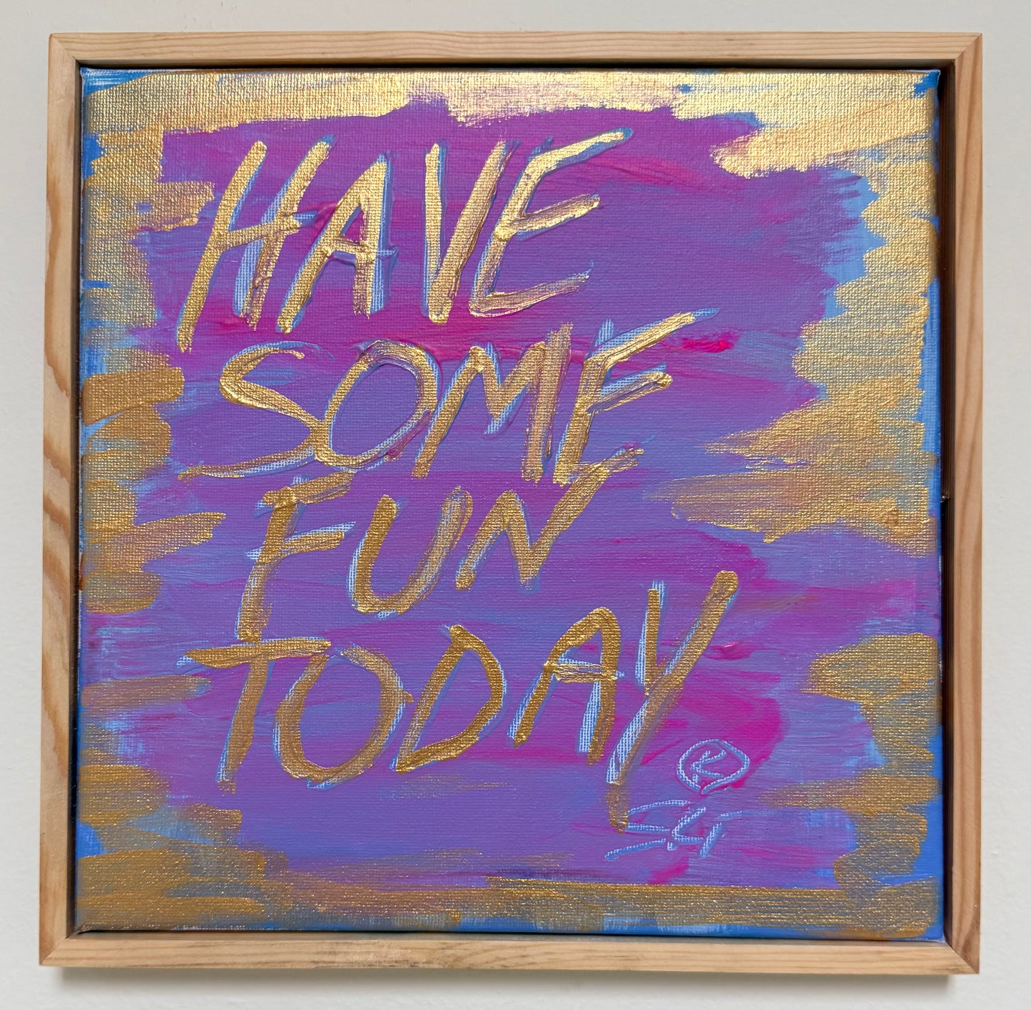 HSFT No. 4 — Untitled (Lavender & Blue), 2026