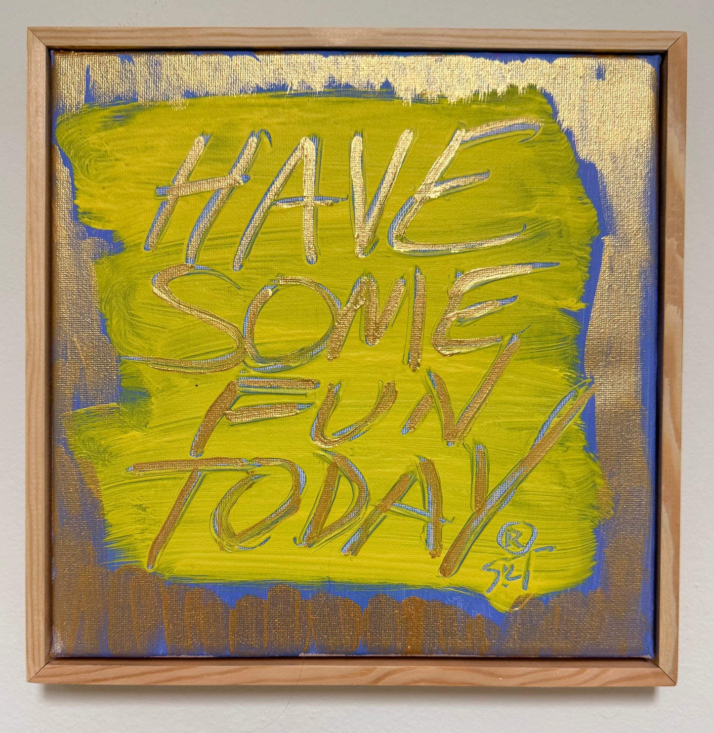 HSFT No. 5 — Untitled (Yellow & Blue), 2026