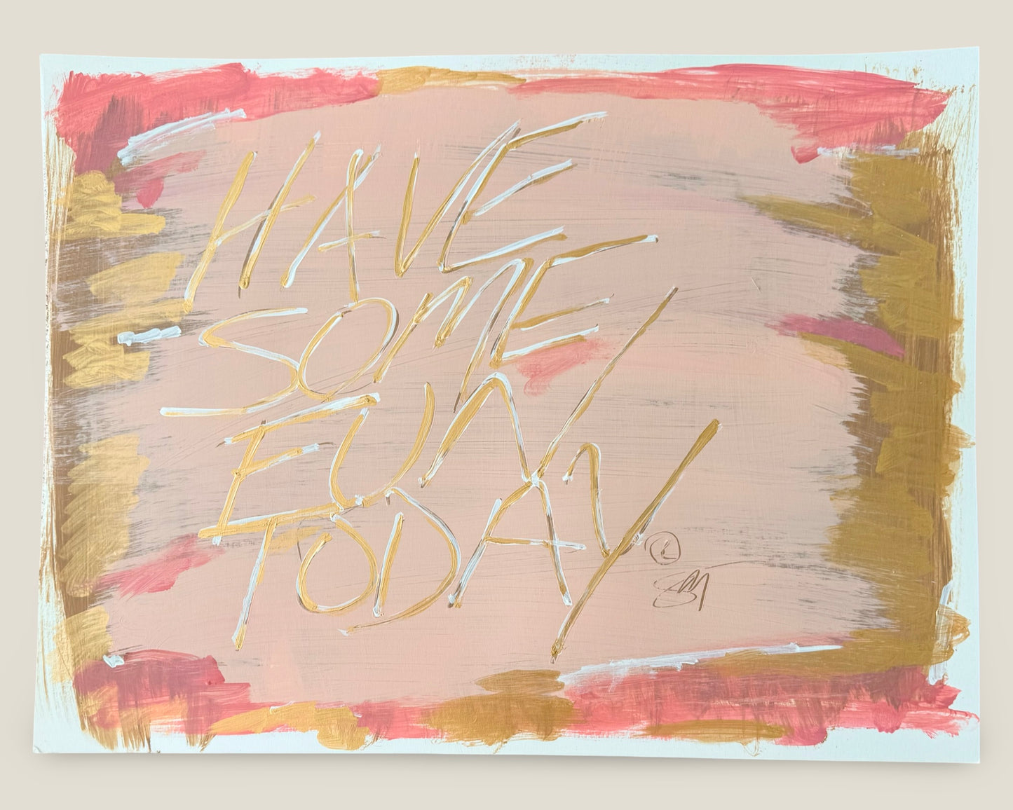 HSFT No. 9 — Untitled (Pink & Taupe), 2026