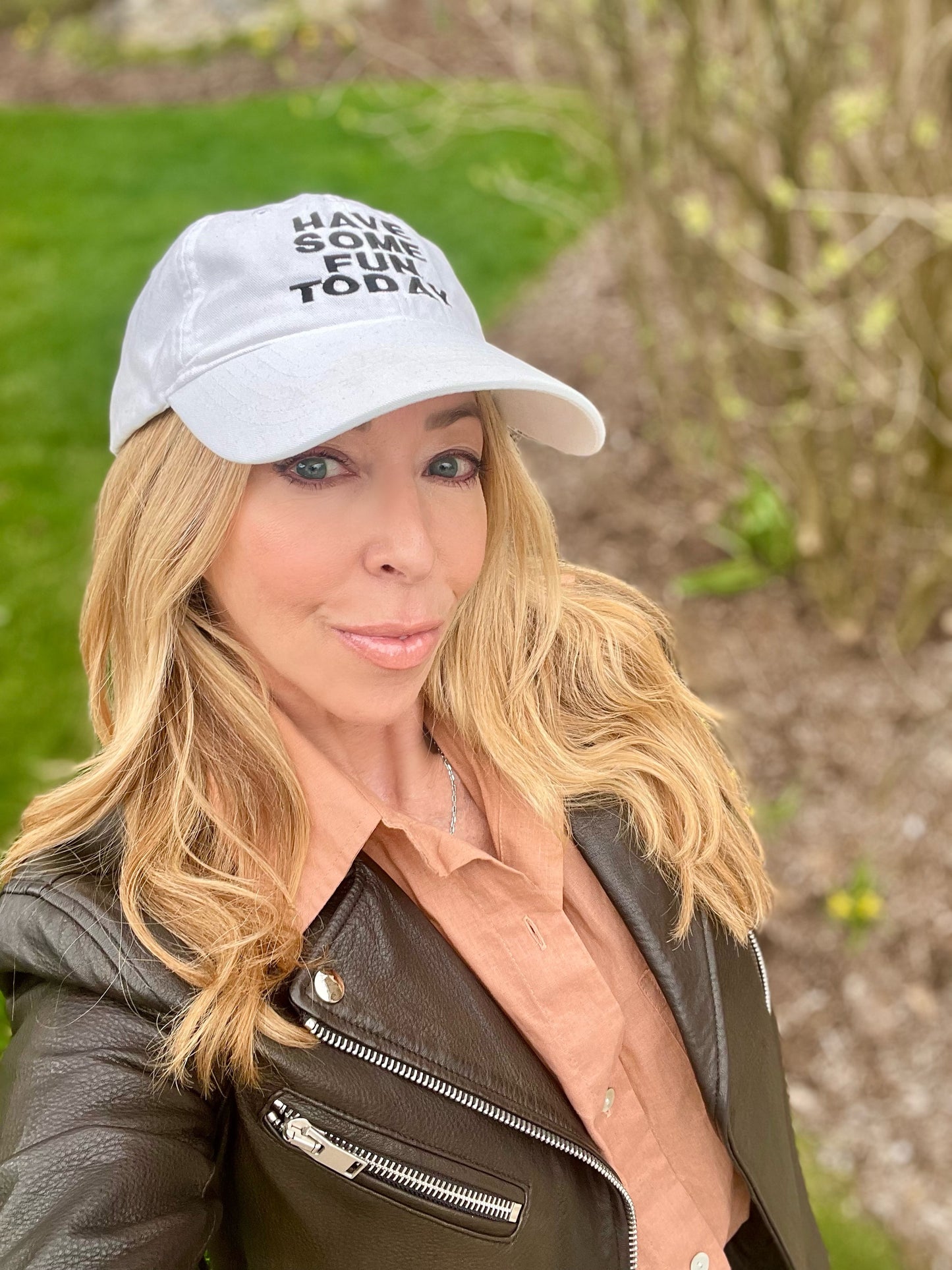 White Baseball Cap
