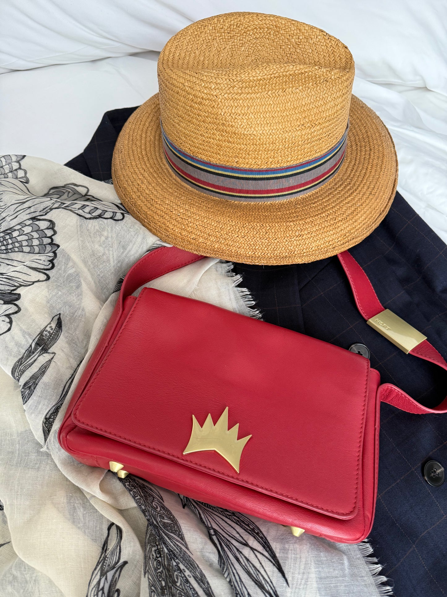 Die Allegra-Tasche – Rot