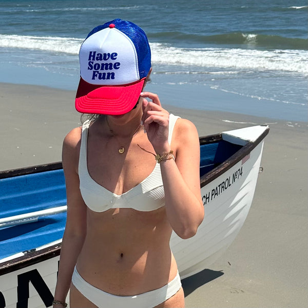 Red White & Blue Trucker Hat