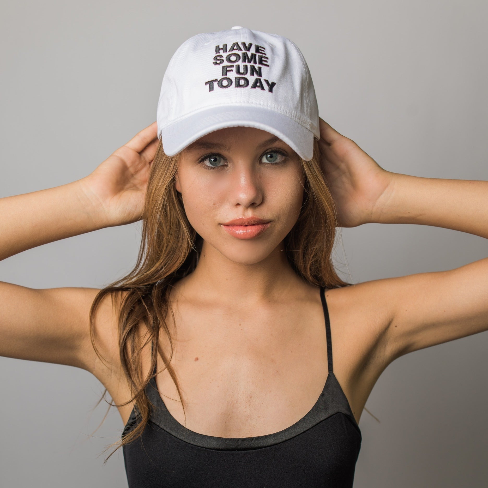 White Baseball Cap