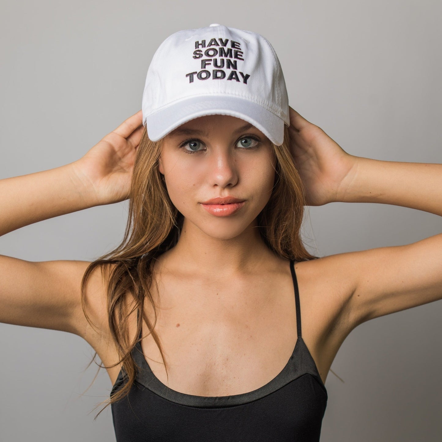 White Baseball Cap