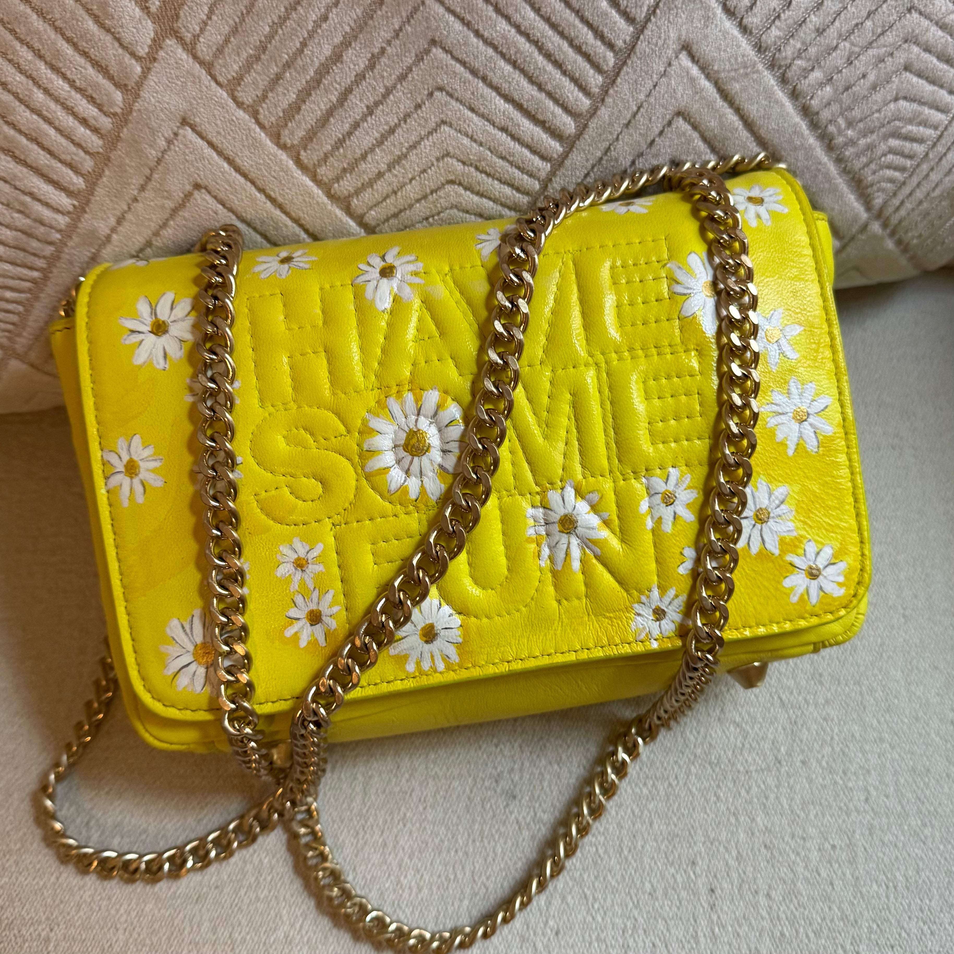 The Daisy Power Bag - Yellow Gabrielle
