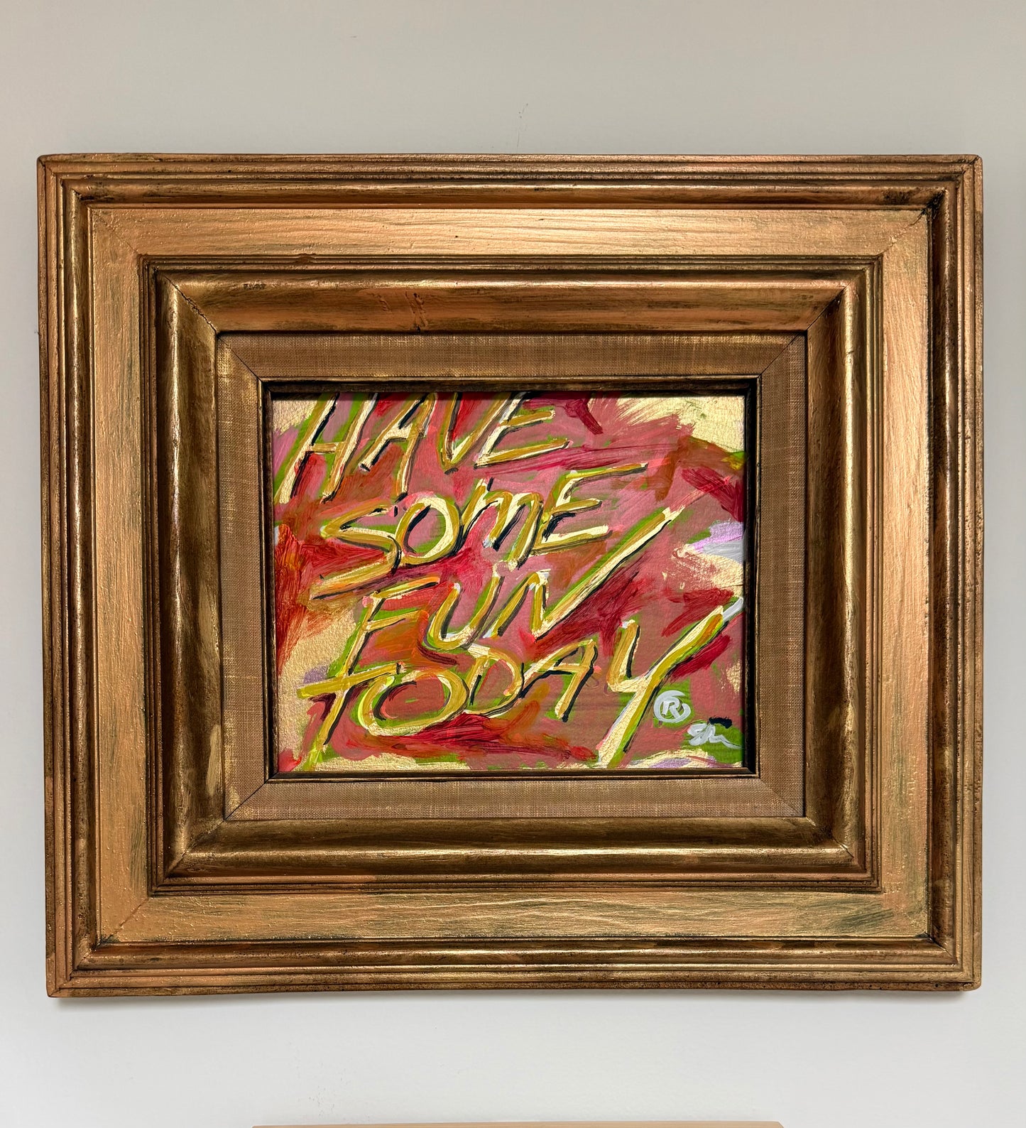 HSFT No. 15 — Untitled (Lime & Hot Pink), 2026