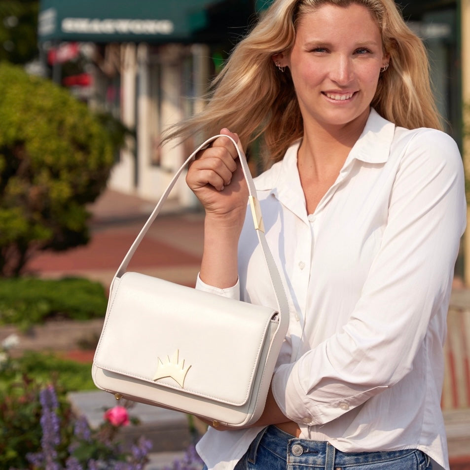 The Allegra Bag - Baby Powder