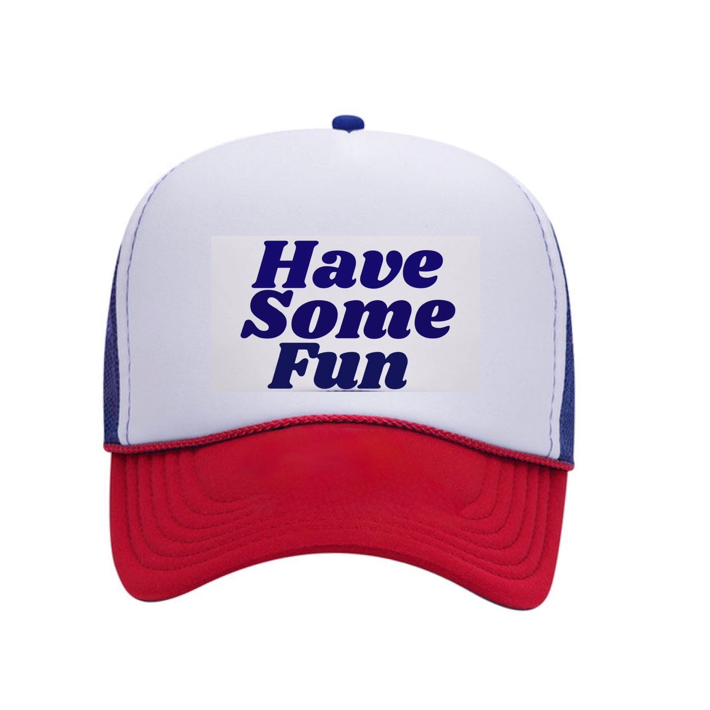 Red White & Blue Trucker Hat