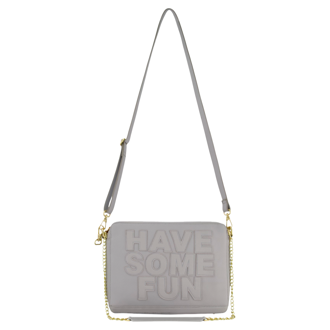 The Elsie Convertible Bag - Grey