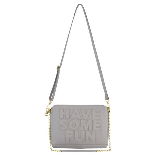 Die Elsie Cabrio-Tasche – Grau