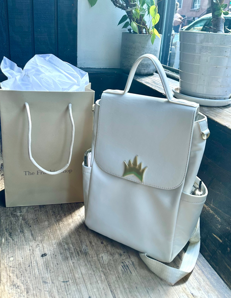 Crown Logo Backpack - Baby Powder