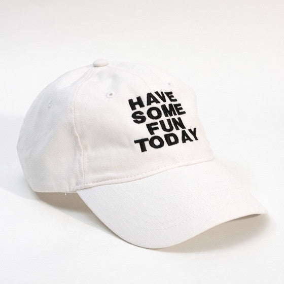 White Baseball Cap