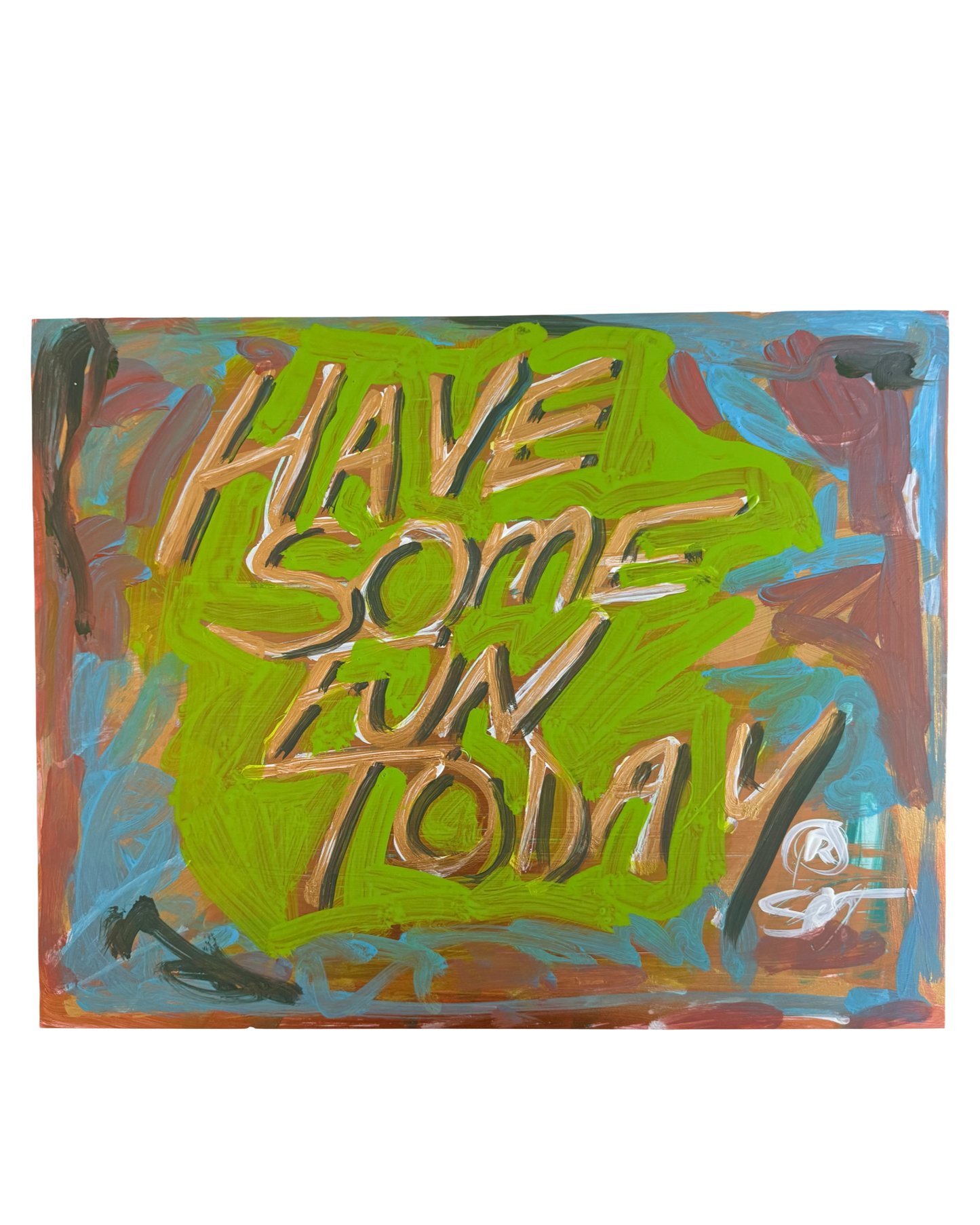 HSFT No. 11 — Untitled (Green & Blue), 2026