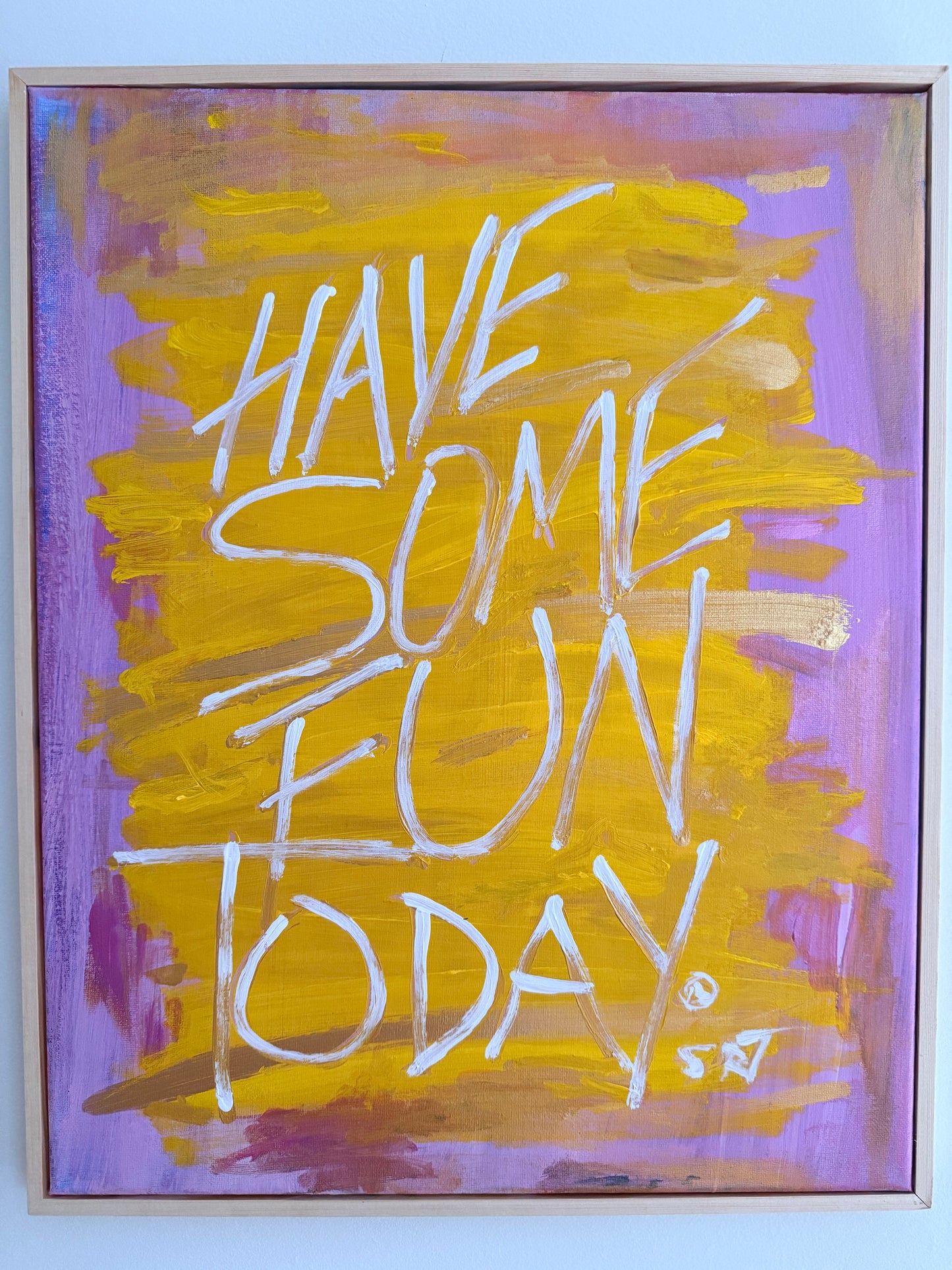 HSFT No. 6 — Untitled (Lavender & Yellow), 2026