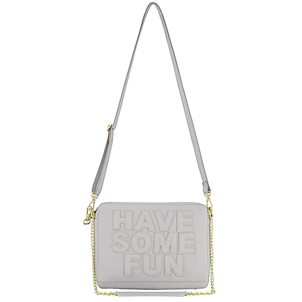 Die Elsie Cabrio-Tasche – Grau