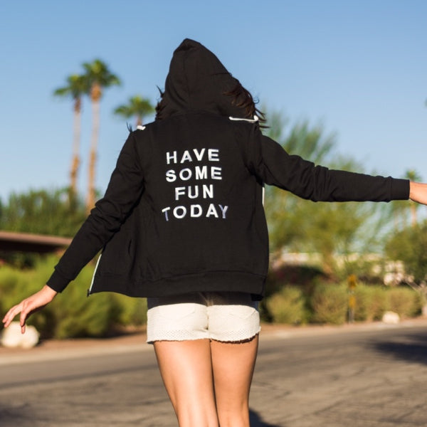 The Embroidered Hoodie with Crown Logo