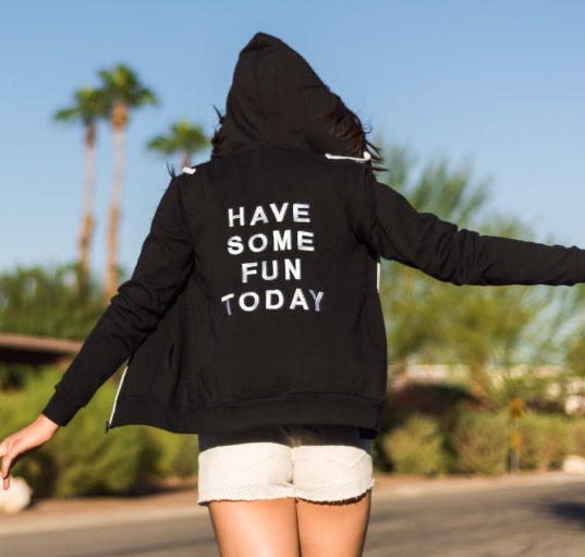 The Embroidered Hoodie with Crown Logo