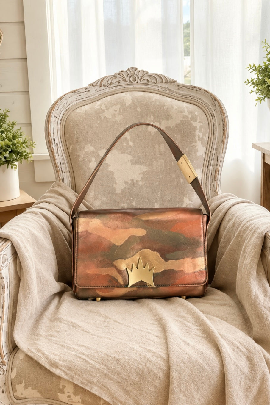 El bolso Allegra - Abeto