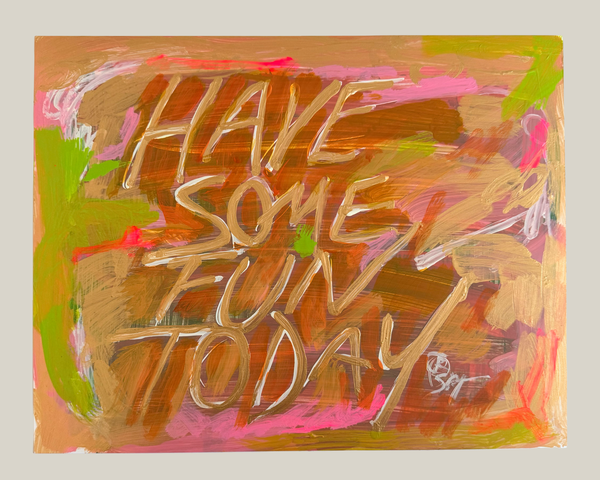 HSFT No. 10 — Untitled (Lime & Coral), 2026