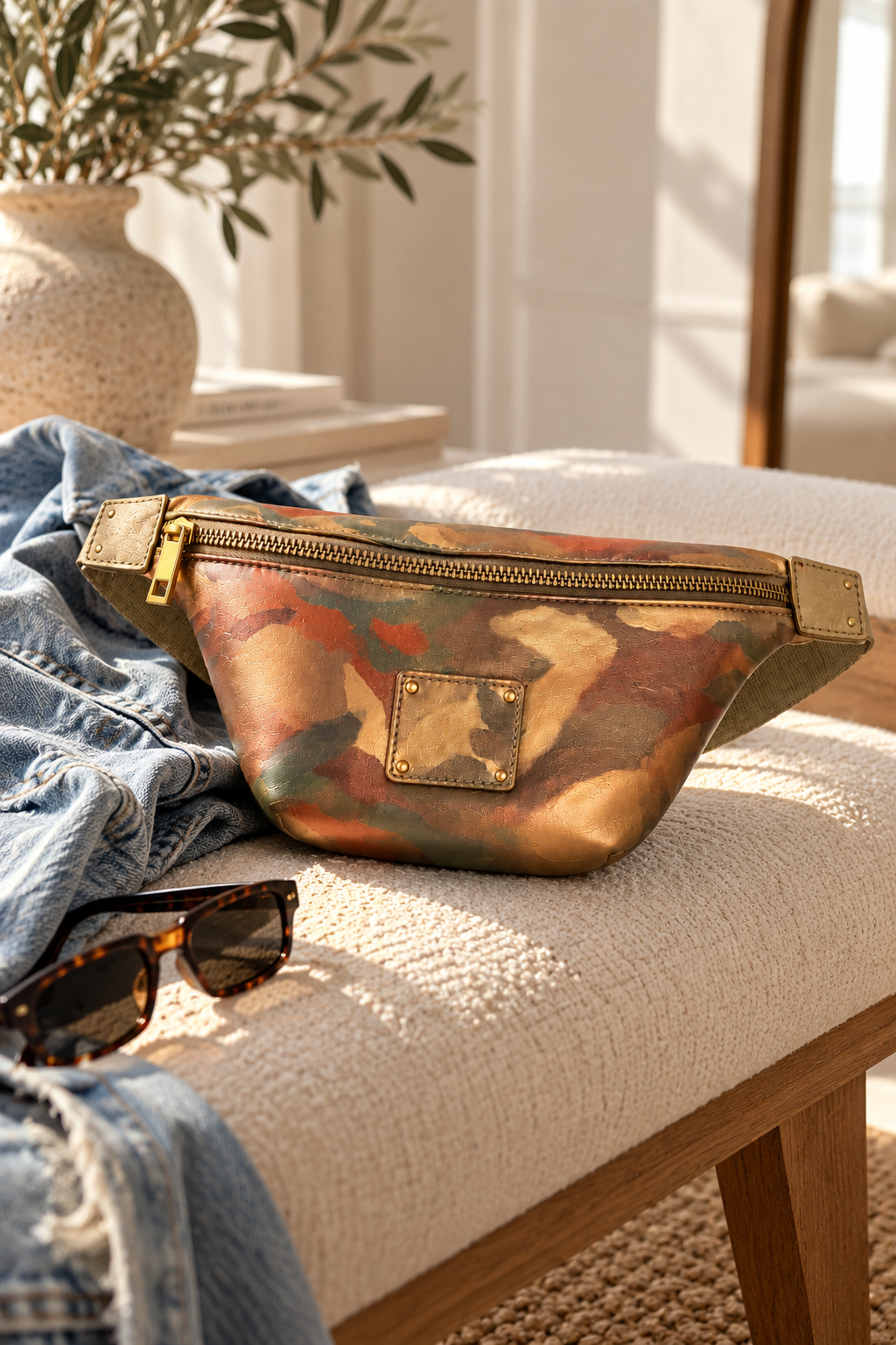"Camo" Belt Bag - by Stephanie Rado Taormina