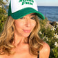 Kelly Green 70's Trucker Hat