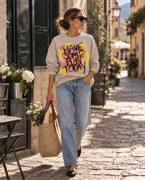 Affirmation Art Crewneck S1 - Edición limitada