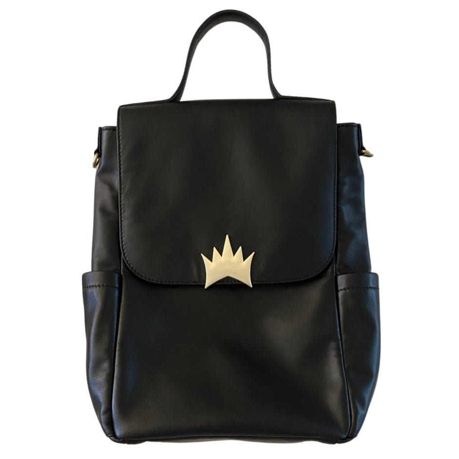 Crown Logo Backpack - Black