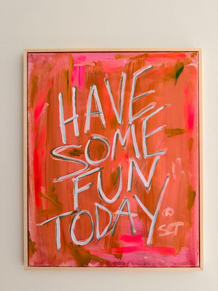 HSFT No. 8 — Untitled (Coral & Hot Pink), 2026