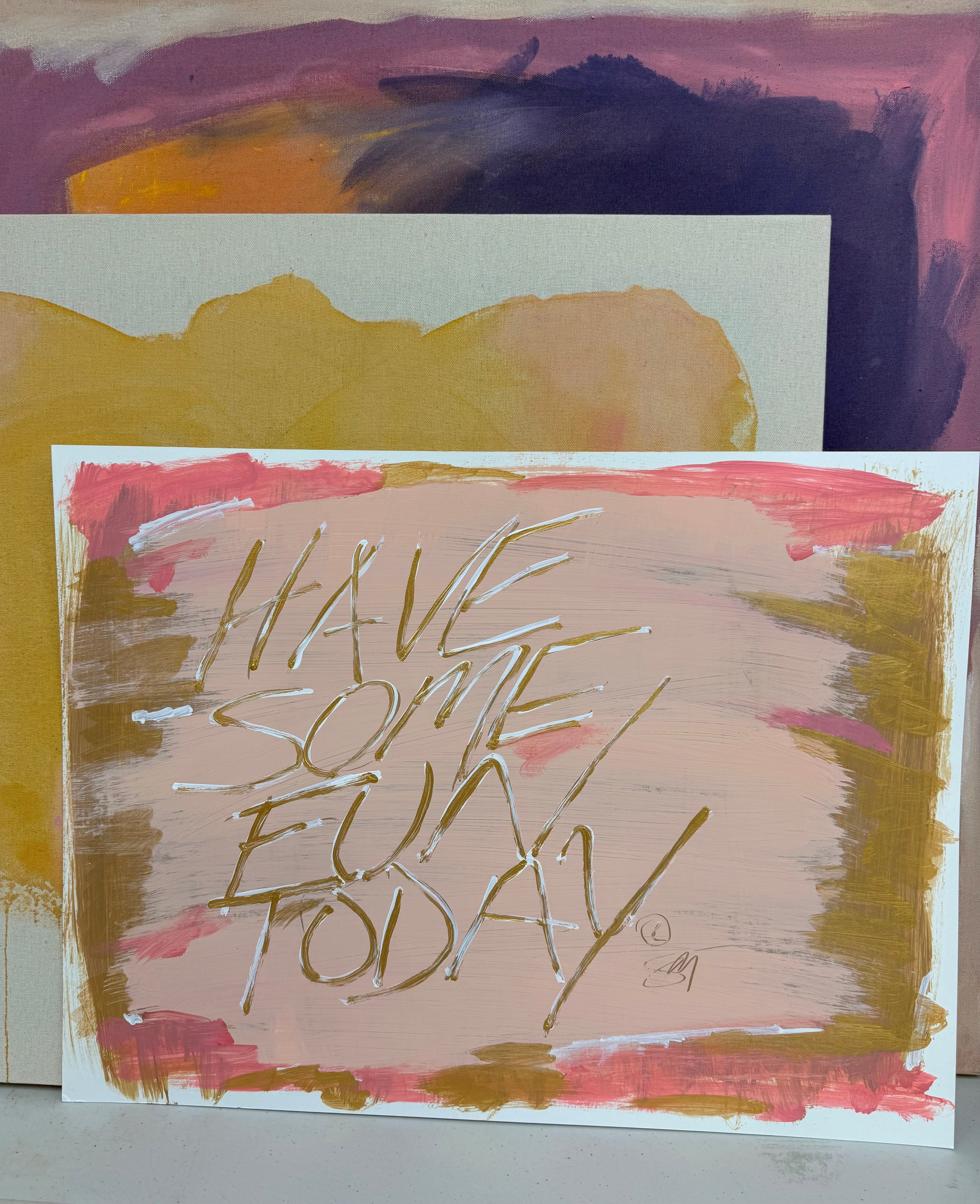 HSFT No. 9 — Untitled (Pink & Taupe), 2026