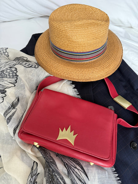 The Allegra Bag - Red