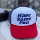 Red White & Blue Trucker Hat
