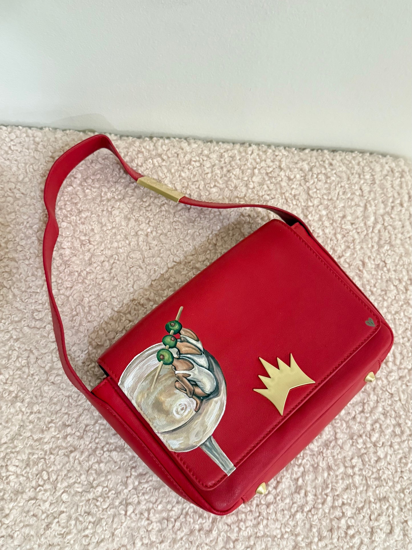 "Dirty Martini" Allegra Bag