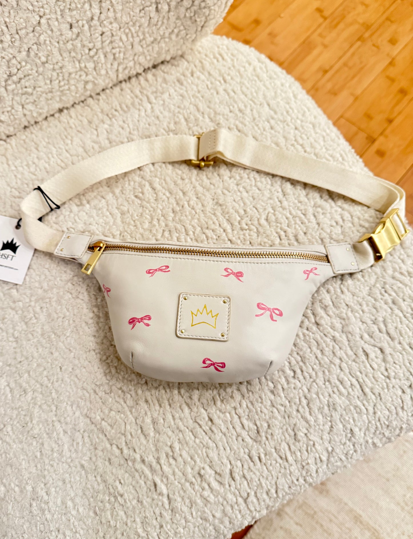 "Pink Bow's" Belt Bag