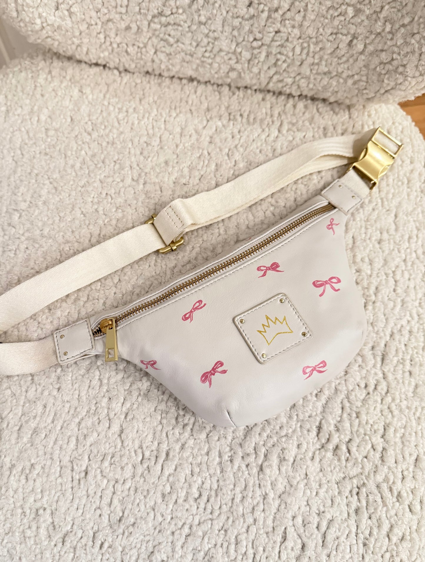 "Pink Bow's" Belt Bag