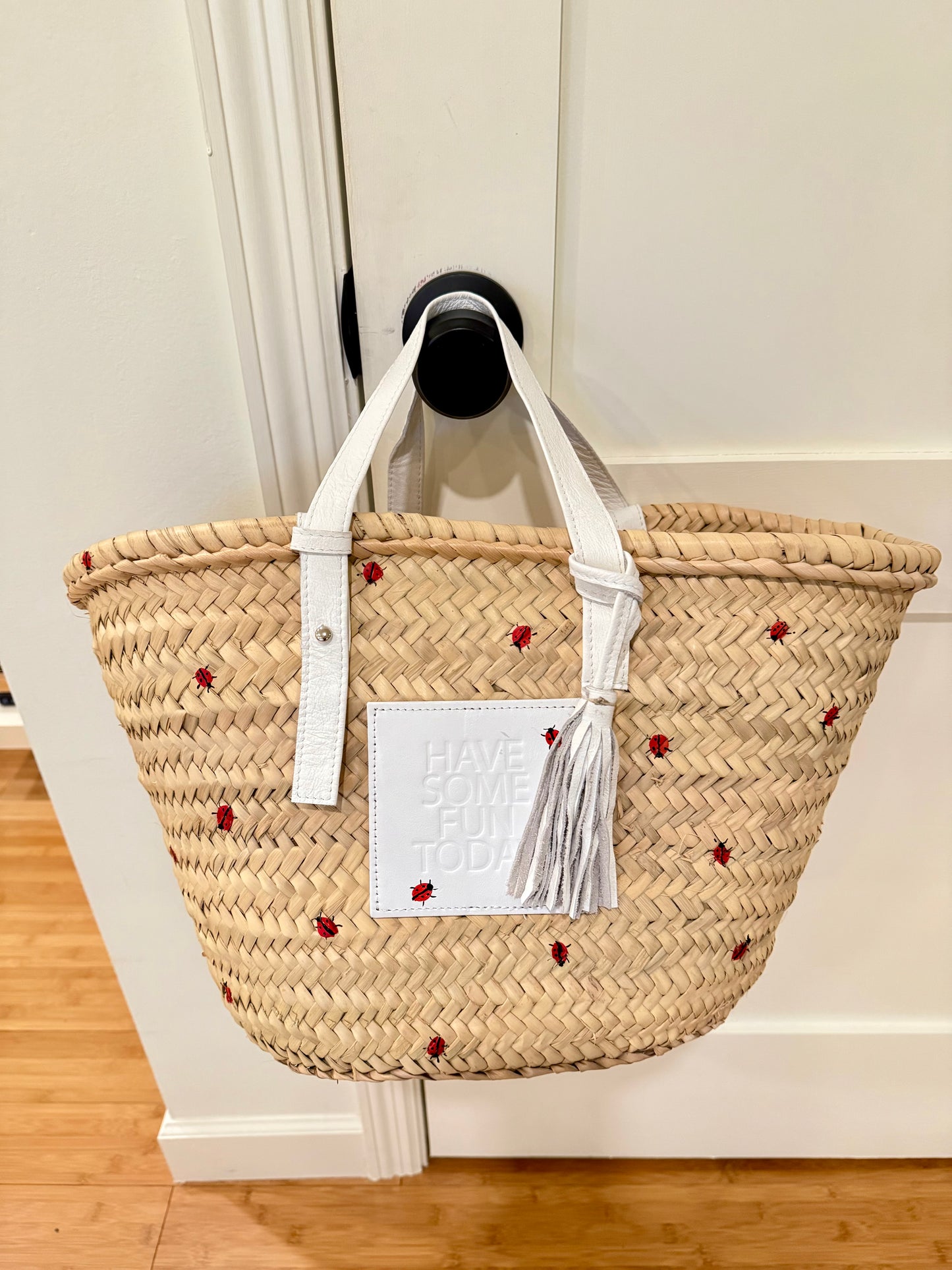 "Lady Bug" St Barth"s Tote