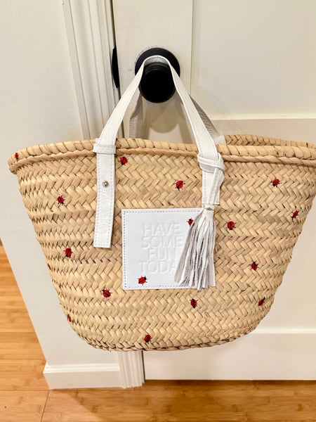 "Lady Bug" St Barth"s Tote