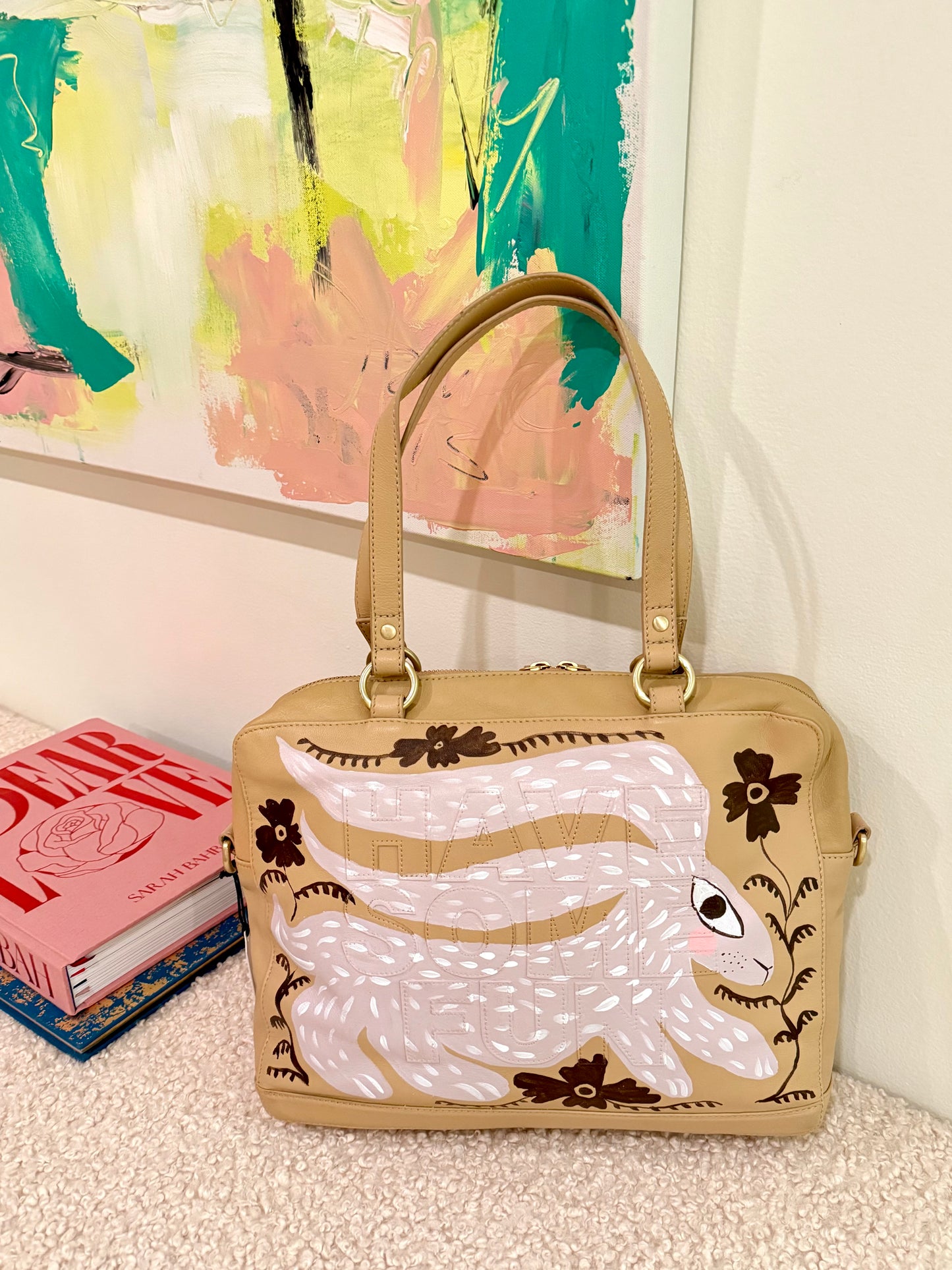 "Pink Bunny" Elsie Bag