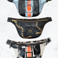 "Abstract Black & Orange" Belt Bag