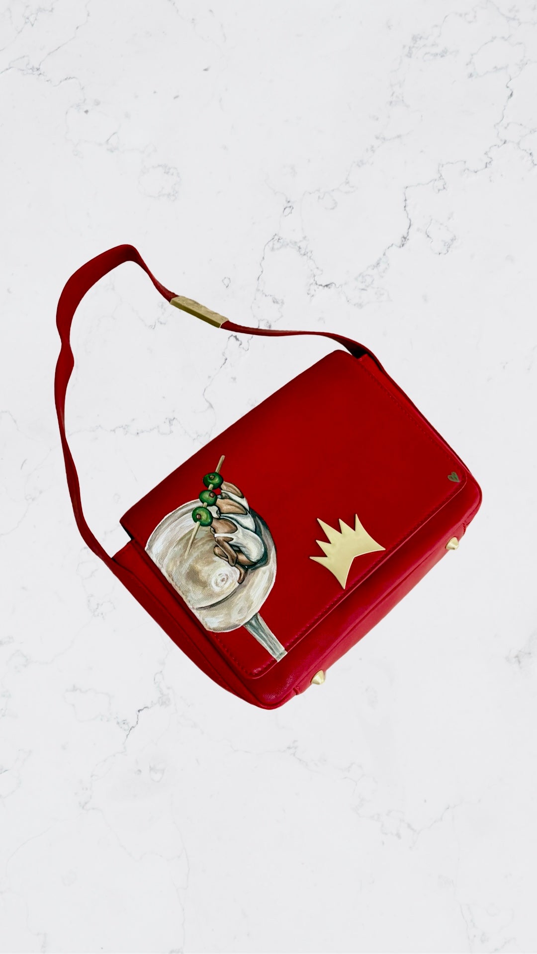 "Dirty Martini" Allegra Bag