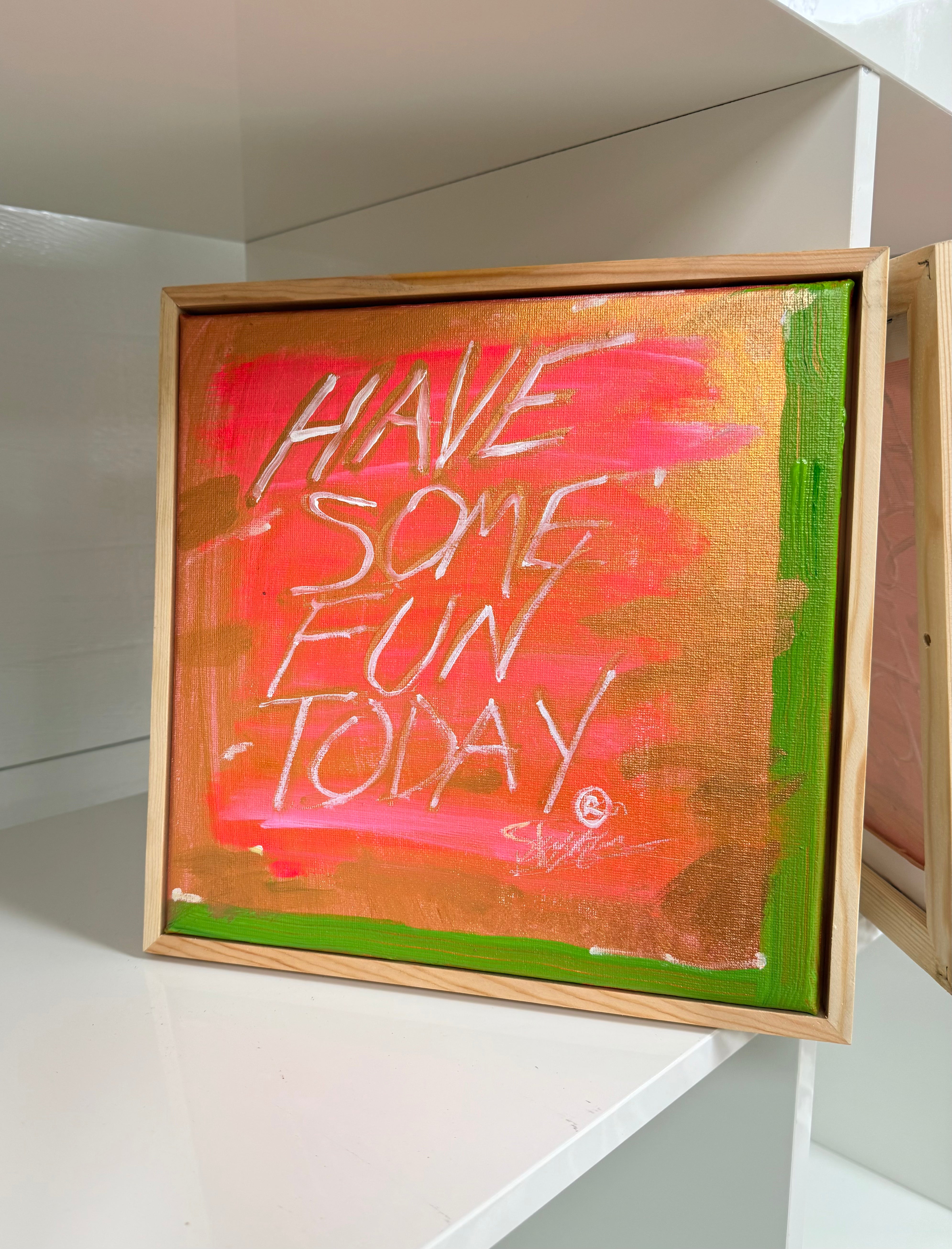 HSFT No. 2 — Untitled (Pink & Green), 2026