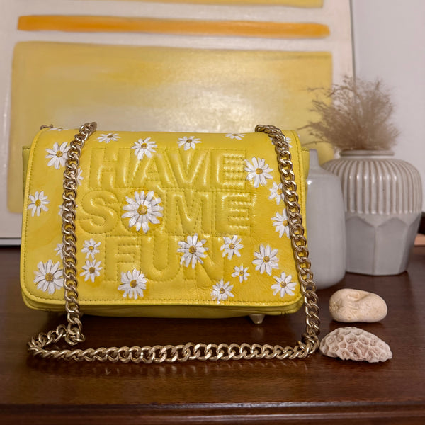 The Daisy Power Bag - Yellow Gabrielle