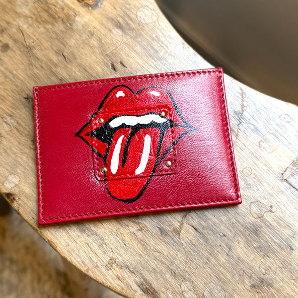 Rolling Stones Hot Lips Card Case