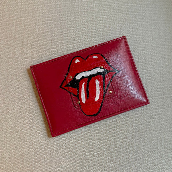 Rolling Stones Hot Lips Card Case