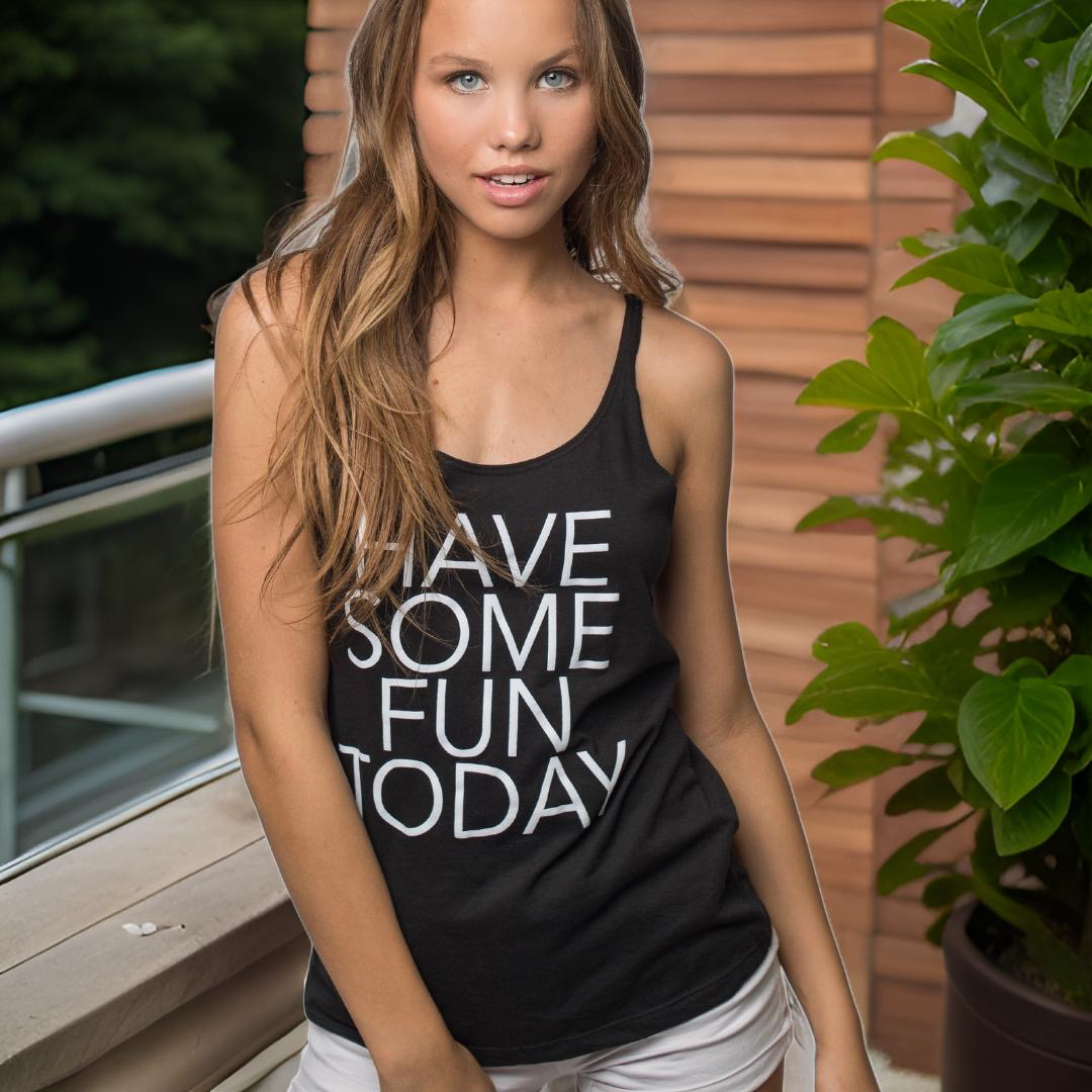 The Black Slouchy Tank