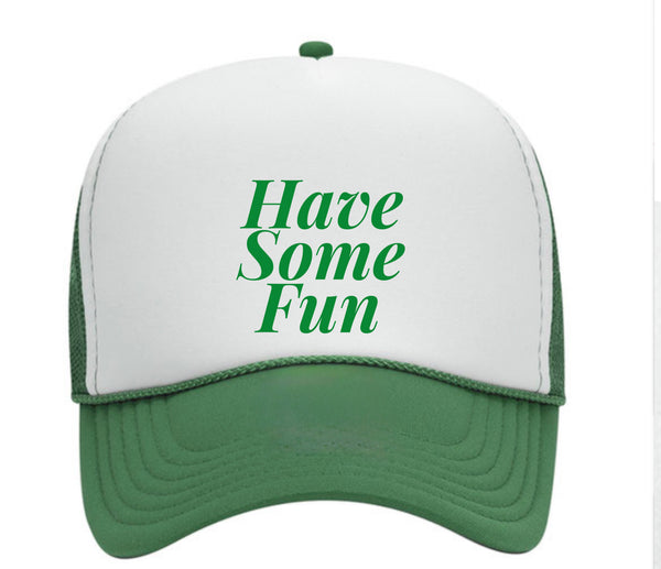Kelly Green 70's Trucker Hat