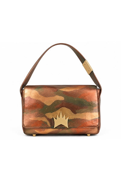 "Camo" Hand-painted Allegra Bag by Stephanie Rado Taormina